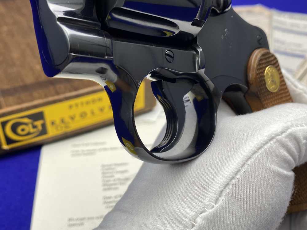 *MINT* 1968 Colt Python Royal Blue .357Mag 2.5" -COVETED EARLY 2.5" PYTHON--img-17