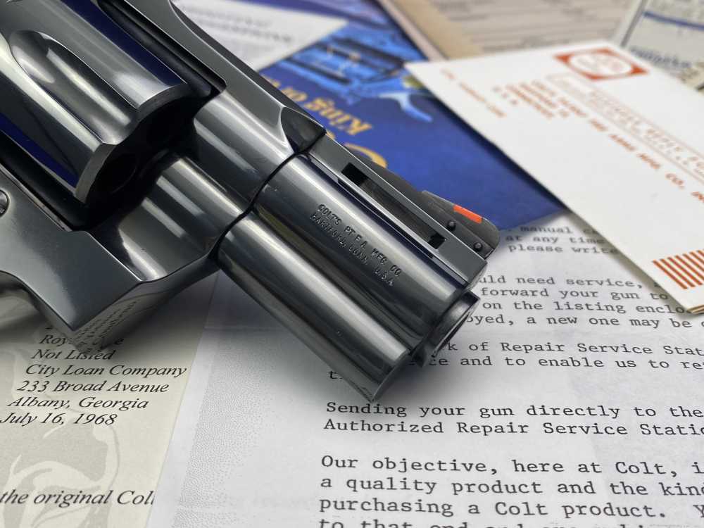 *MINT* 1968 Colt Python Royal Blue .357Mag 2.5" -COVETED EARLY 2.5" PYTHON--img-12