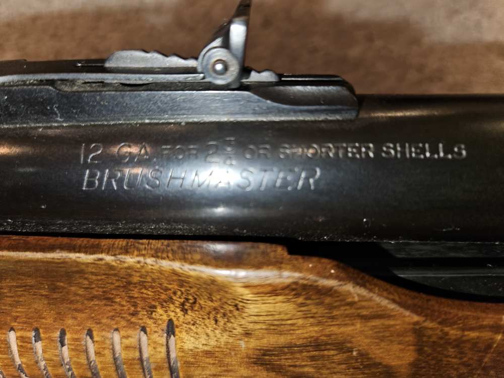 Remington Wingmaster with Brushmaster package. 12 GA. Used. Very good.-img-3