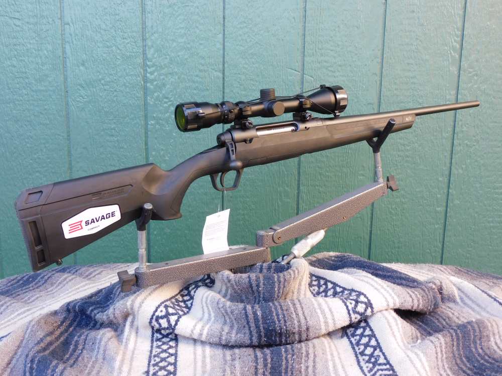 Savage Axis Compact 223 Rem w/ Weaver Scope *Like New*-img-0