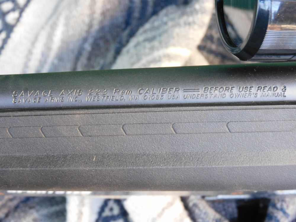 Savage Axis Compact 223 Rem w/ Weaver Scope *Like New*-img-30