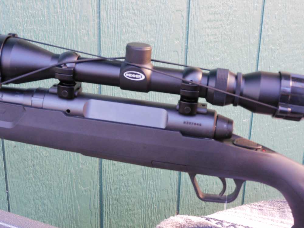 Savage Axis Compact 223 Rem w/ Weaver Scope *Like New*-img-4