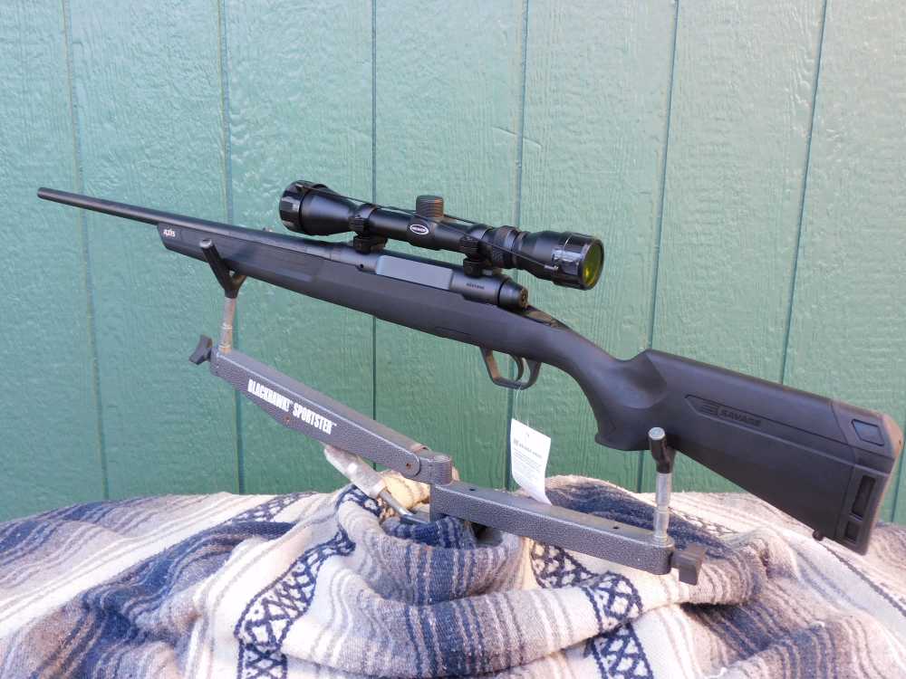 Savage Axis Compact 223 Rem w/ Weaver Scope *Like New*-img-1