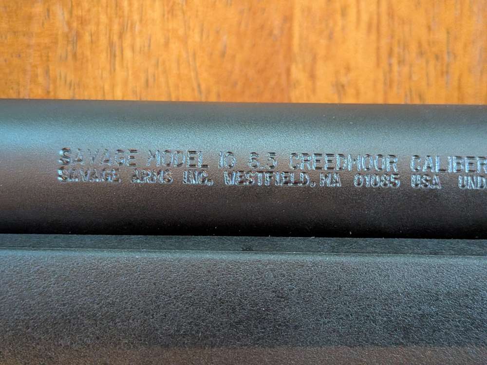 Savage Model 10 6.5 Creedmoor – Fluted – Muzzle Brake – Case-img-26