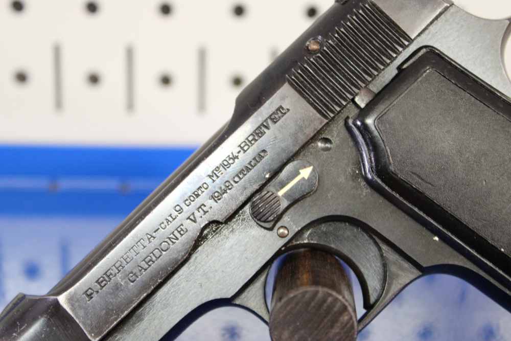 Beretta M1934-C (1934) - 9mm Corto (380 ACP) - 1949 - Swiss Issued-img-6
