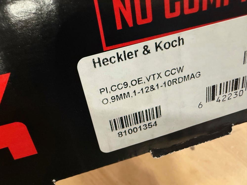 NEW MODEL! HK Heckler & Koch CC9 Vortex Optic Equipped 9MM 2-Magazines-img-2