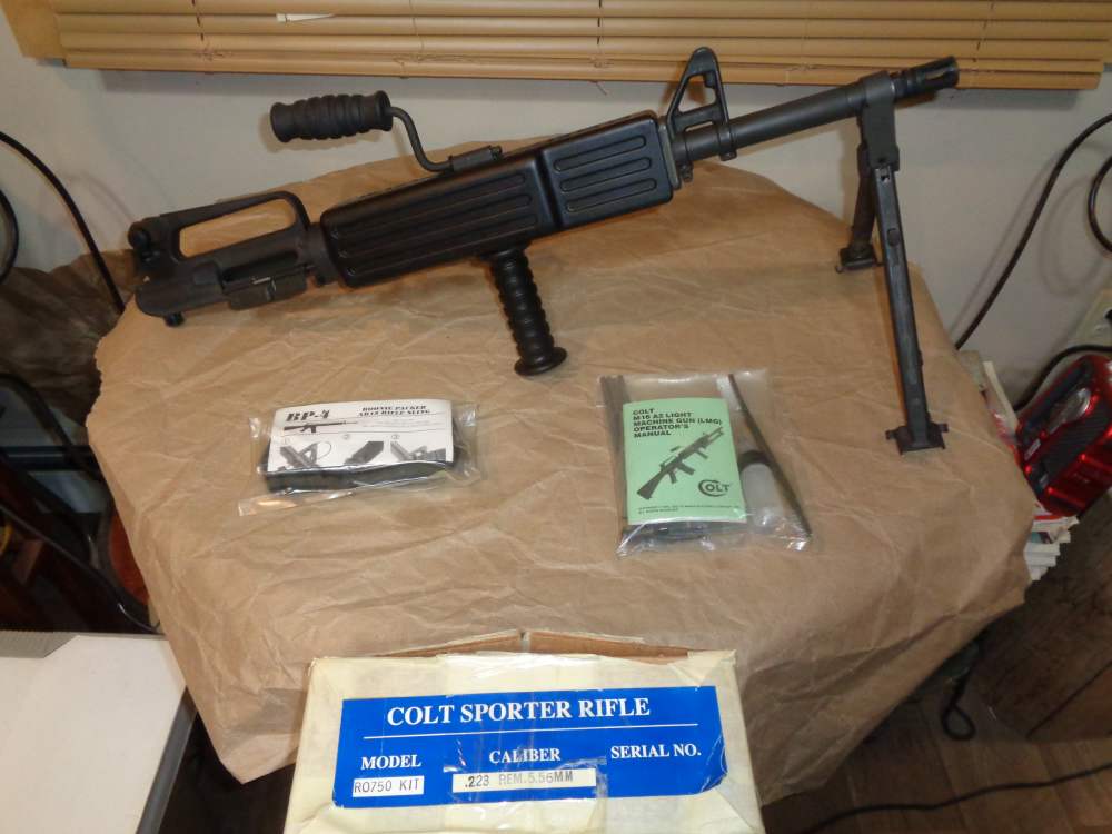 Colt R0750 KIT, LMG, Light Machine Gun Upper Receiver Assembly NIB, Layaway-img-0