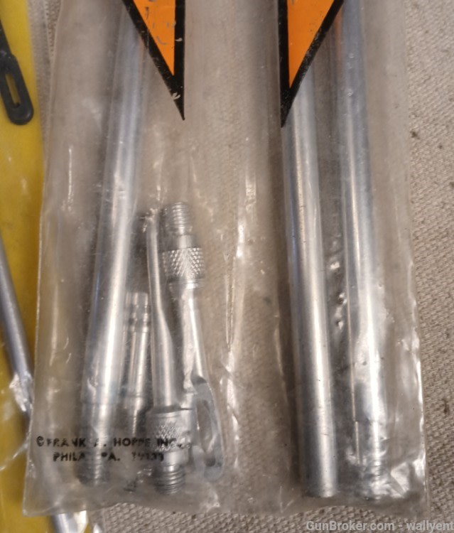 Wood Shotgun Rifle Cleaning Rods Kits Brushes Tools vintage-img-6