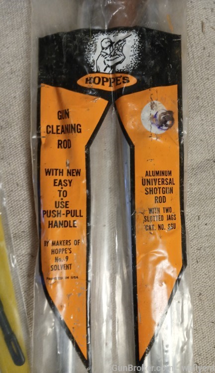 Wood Shotgun Rifle Cleaning Rods Kits Brushes Tools vintage-img-5