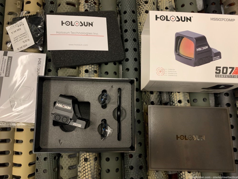 MOSSBERG 500 Co Witness Rifle Sights + Integrated HOLOSUN 507 COMP BIG!-img-6