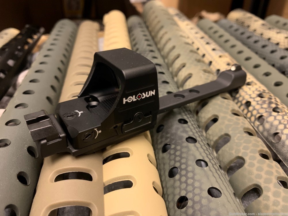 MOSSBERG 500 Co Witness Rifle Sights + Integrated HOLOSUN 507 COMP BIG!-img-0