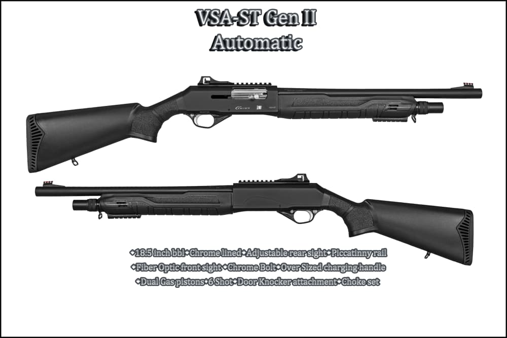 New VSA-ST G2 12GA Auto Tactical HD Shotgun 18.5" bbl 6shot w/ rail WE SHIP-img-4
