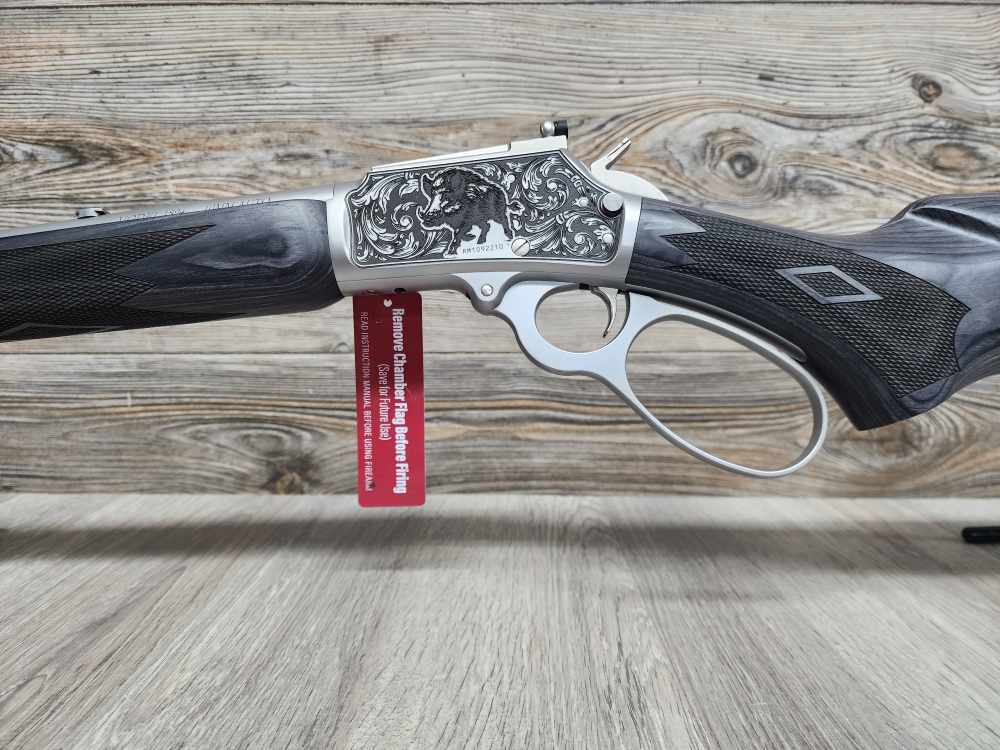 Custom & Collectable Marlin 1894 Trapper Razor Boar 10mm-img-3