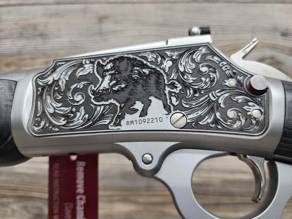 Custom & Collectable Marlin 1894 Trapper Razor Boar 10mm-img-9