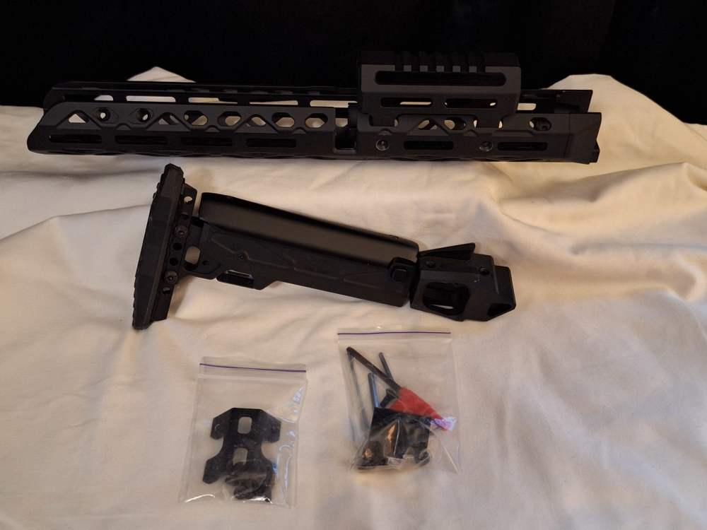 AK KPYK CRC 1U004A Handguard and CRC 5002/9035 Fixed Telescopic Stock set-img-0
