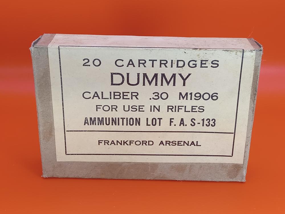 Frankford Arsenal .30 M1906 Dummy rounds SEALED BOX of 20 FAS-133 -img-6