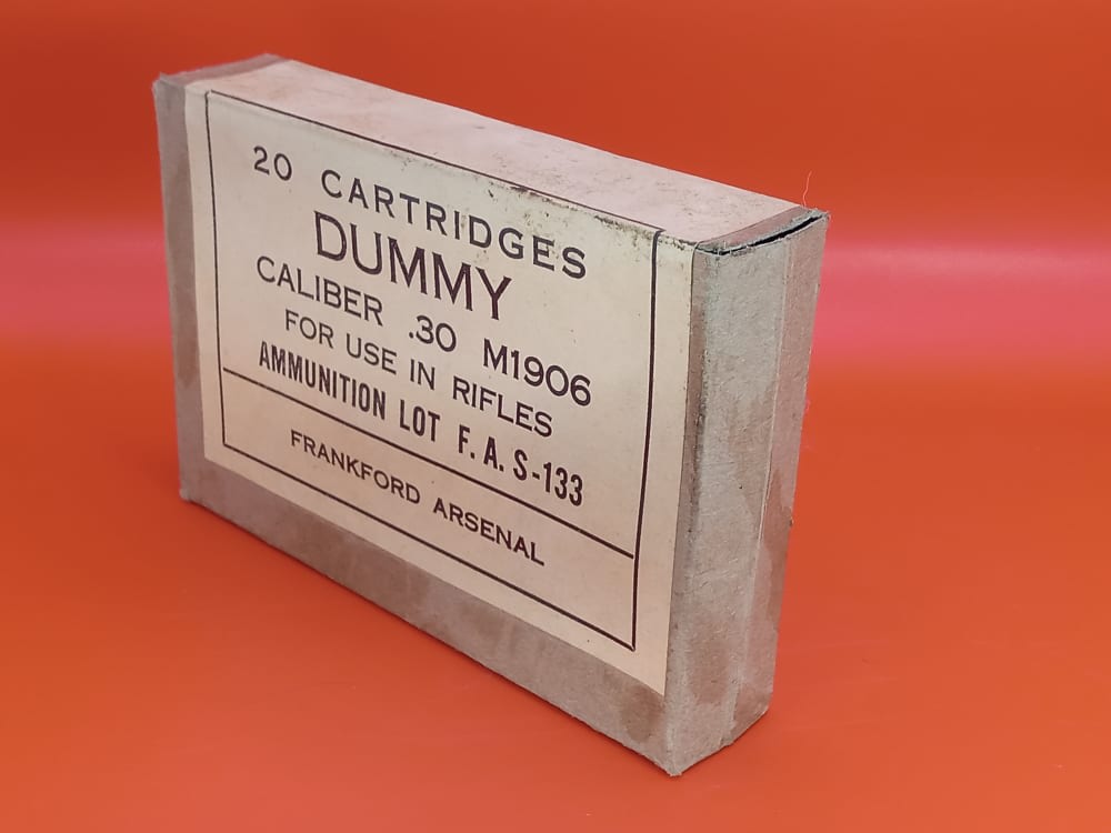 Frankford Arsenal .30 M1906 Dummy rounds SEALED BOX of 20 FAS-133 -img-3