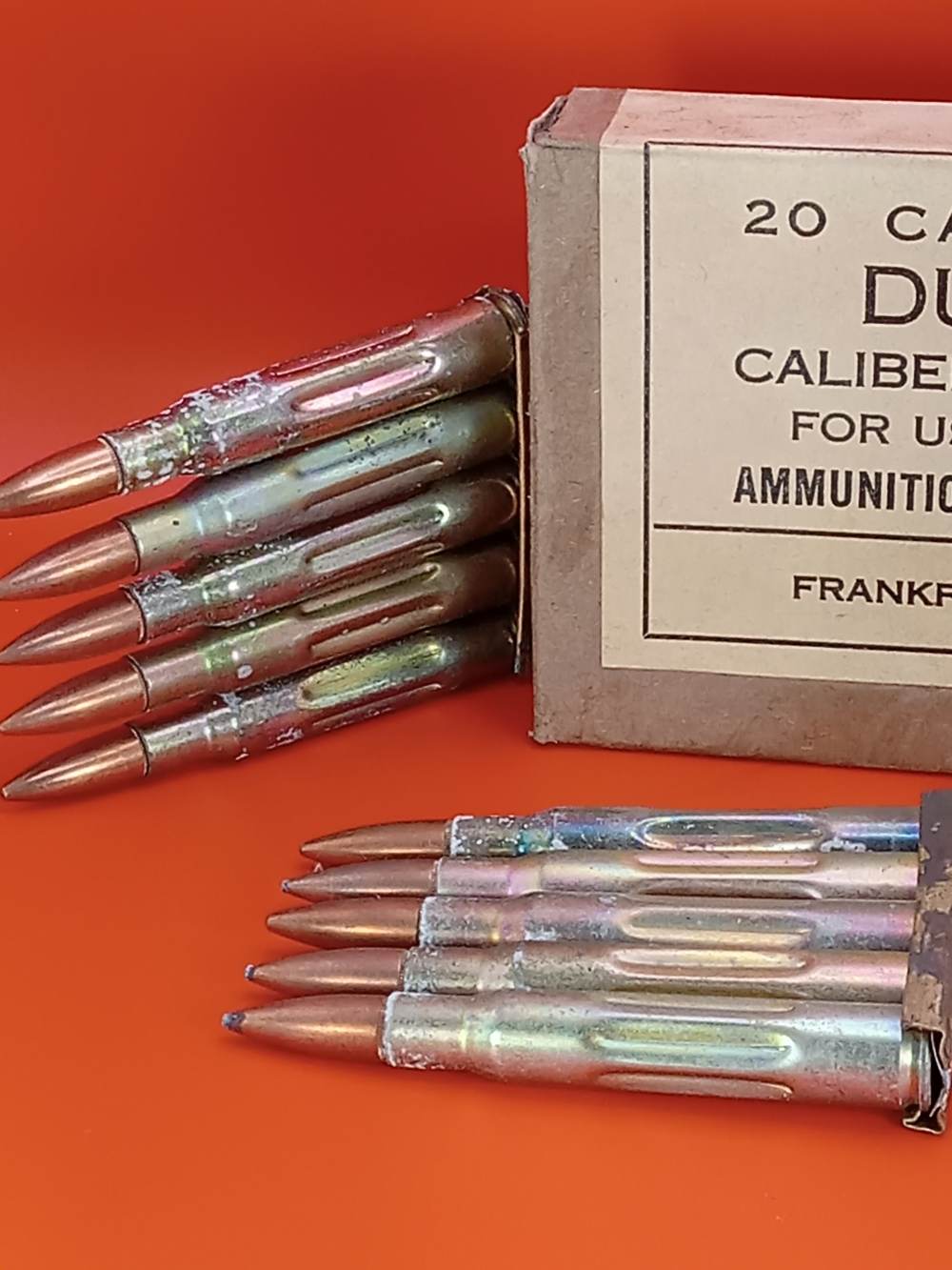 Frankford Arsenal .30 M1906 Dummy rounds SEALED BOX of 20 FAS-133 -img-1