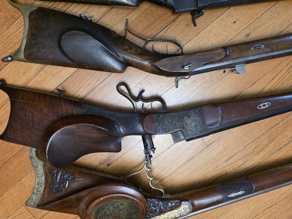 Collection of nice Schuetzen rifles-img-3