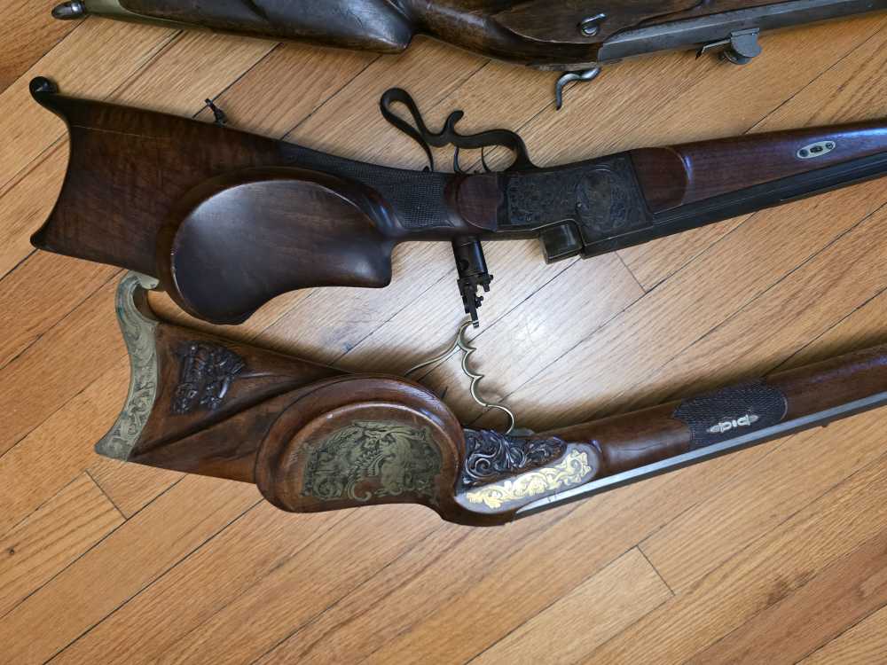 Collection of nice Schuetzen rifles-img-4