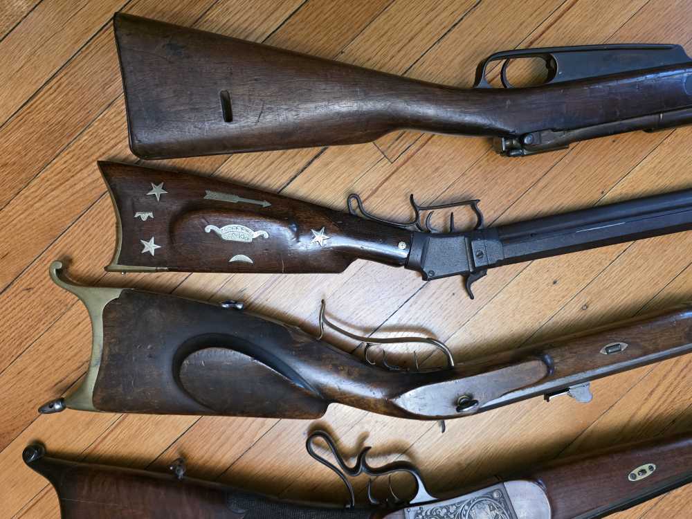 Collection of nice Schuetzen rifles-img-2