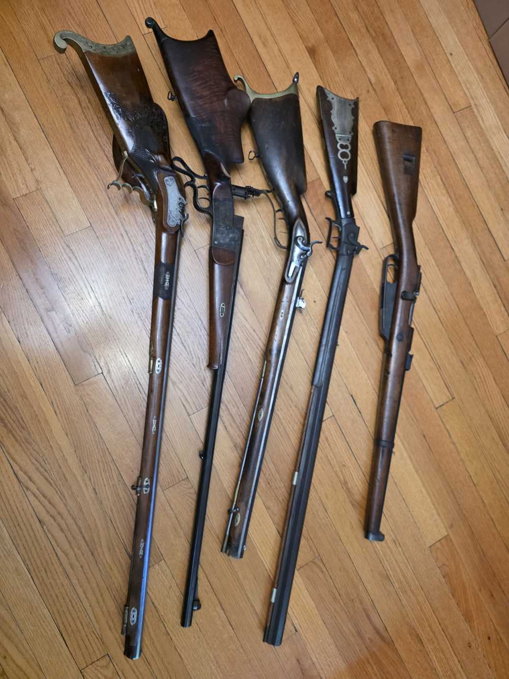 Collection of nice Schuetzen rifles-img-9
