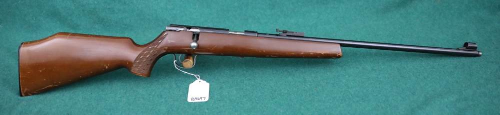 B9697 Mauser model 107 bolt action 22 rifle threaded -img-1