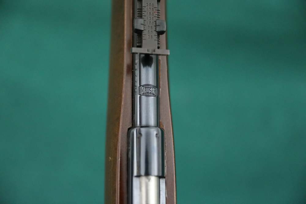 B9697 Mauser model 107 bolt action 22 rifle threaded -img-3