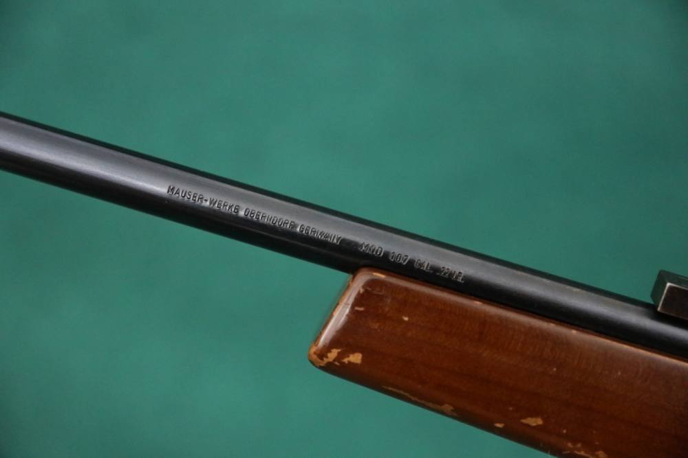 B9697 Mauser model 107 bolt action 22 rifle threaded -img-5