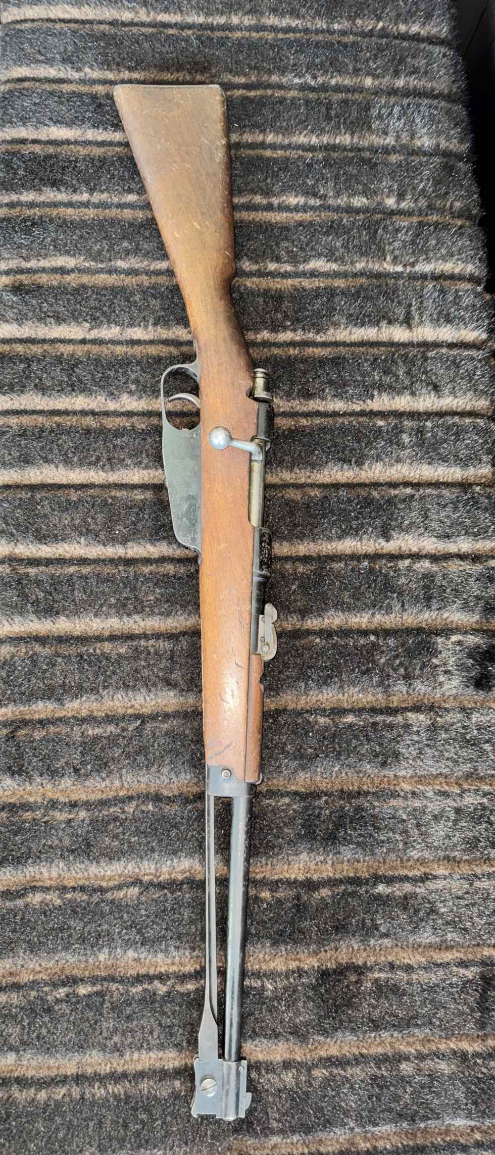 M91 Carcano Cavalry Carbine 6.5×52, Matching Folding Bayonet-img-1