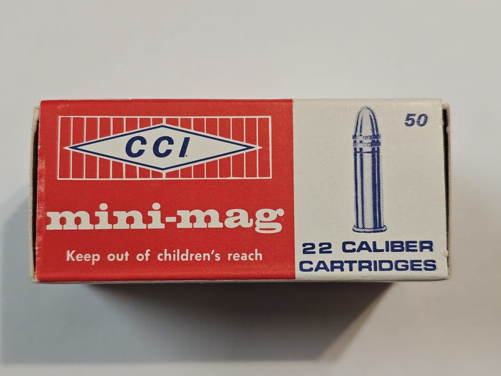 Vintage CCI 22 Long Rifle Mini-mag -img-2