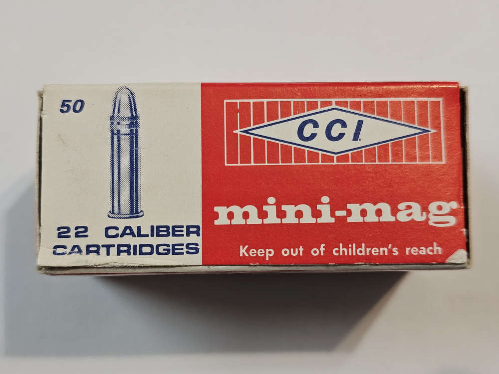 Vintage CCI 22 Long Rifle Mini-mag -img-1