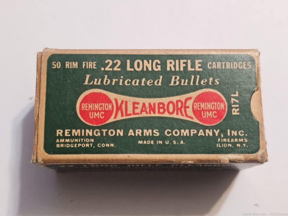 Vintage Remington Kleanbore 22 Long Rifle -img-0