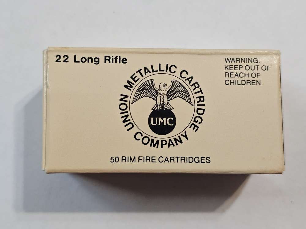 Vintage Union Metallic Cartridge Co 22 Long Rifle -img-0