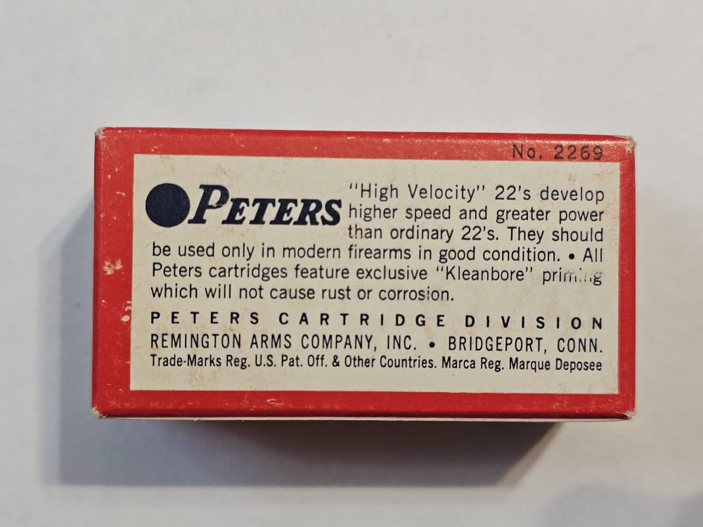 Vintage Peters 22 Long -img-2