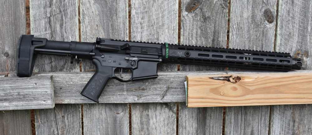 SPIKES TACTICAL AR15 ST15 5.56 PISTOL GREAT CONDITION-img-24