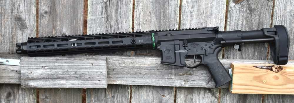 SPIKES TACTICAL AR15 ST15 5.56 PISTOL GREAT CONDITION-img-0