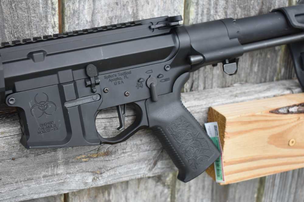 SPIKES TACTICAL AR15 ST15 5.56 PISTOL GREAT CONDITION-img-10