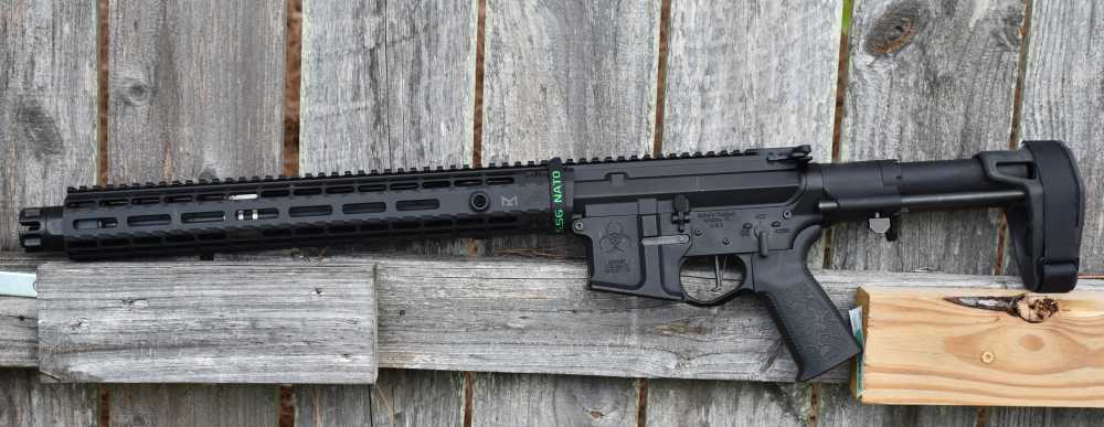 SPIKES TACTICAL AR15 ST15 5.56 PISTOL GREAT CONDITION-img-2