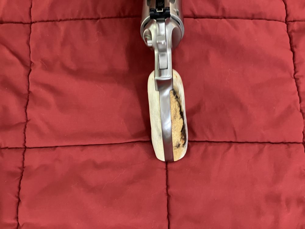 Real Sambar Stag Grips for The Ruger RedHawk extremely rare-img-8