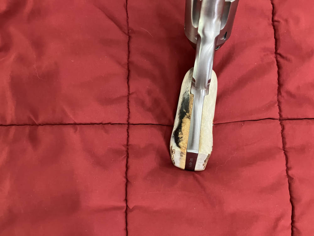 Real Sambar Stag Grips for The Ruger RedHawk extremely rare-img-9