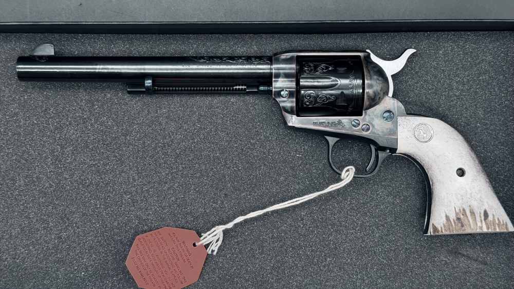 Colt SAA Single Action Army CNC 45 45LC LC ENGRAVED STUNNER 1 / 75  LAYAWAY-img-7