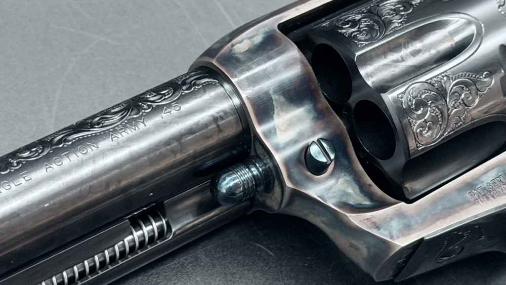 Colt SAA Single Action Army CNC 45 45LC LC ENGRAVED STUNNER 1 / 75  LAYAWAY-img-14