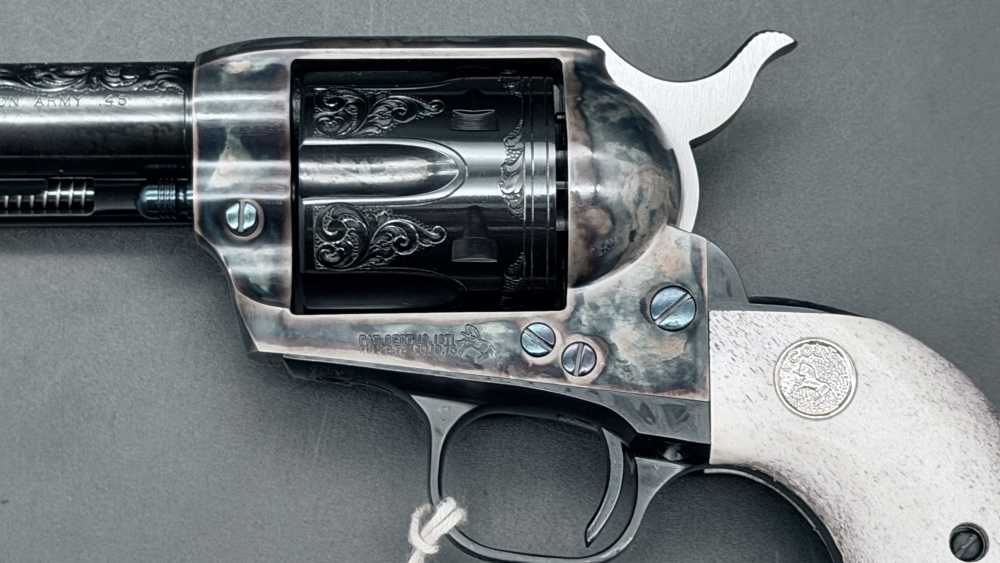 Colt SAA Single Action Army CNC 45 45LC LC ENGRAVED STUNNER 1 / 75  LAYAWAY-img-11