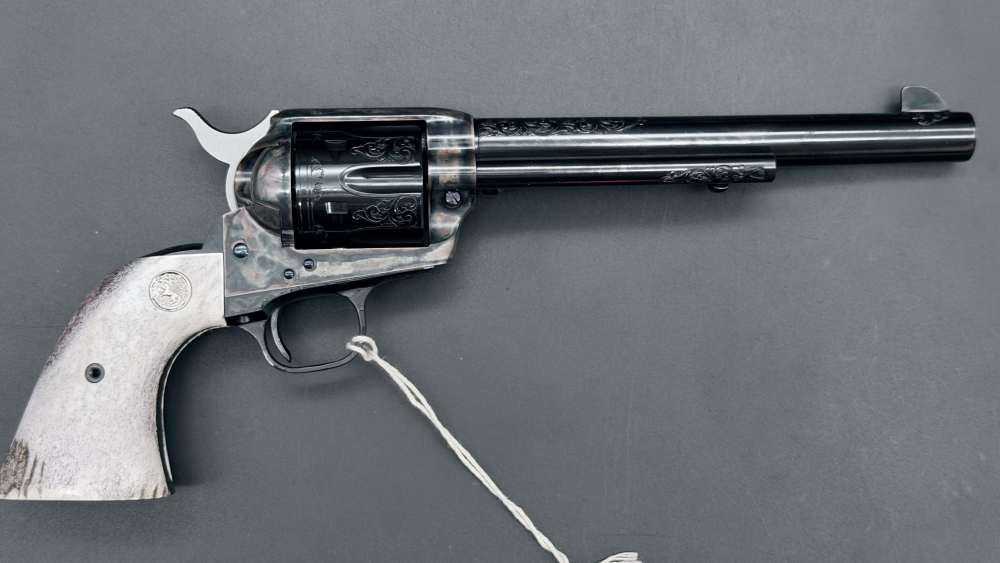 Colt SAA Single Action Army CNC 45 45LC LC ENGRAVED STUNNER 1 / 75  LAYAWAY-img-19