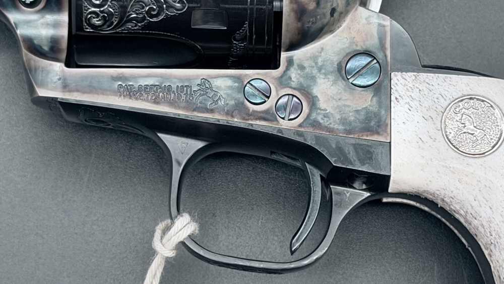 Colt SAA Single Action Army CNC 45 45LC LC ENGRAVED STUNNER 1 / 75  LAYAWAY-img-13