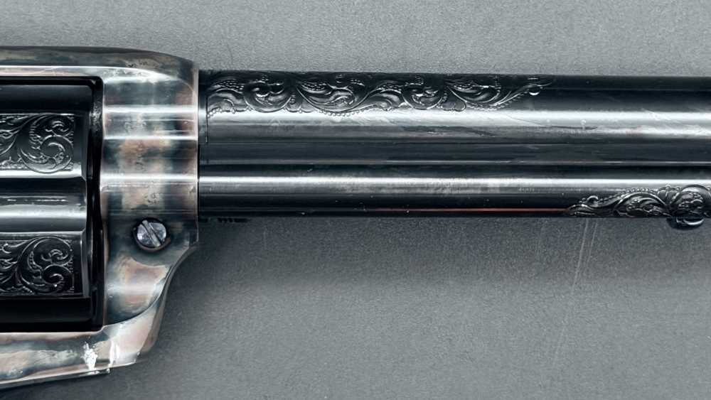 Colt SAA Single Action Army CNC 45 45LC LC ENGRAVED STUNNER 1 / 75  LAYAWAY-img-25