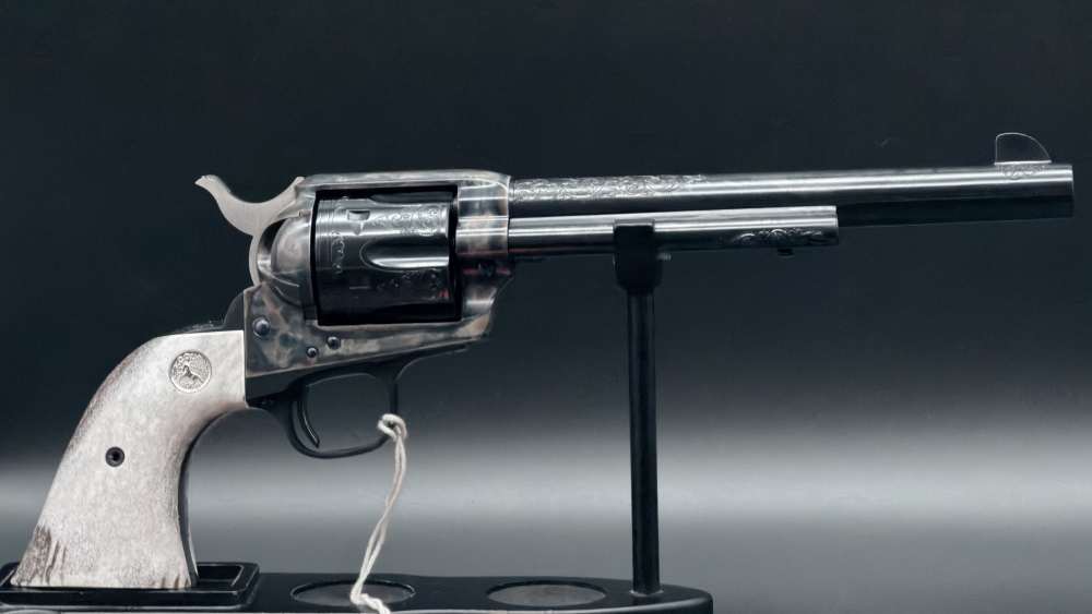 Colt SAA Single Action Army CNC 45 45LC LC ENGRAVED STUNNER 1 / 75  LAYAWAY-img-34