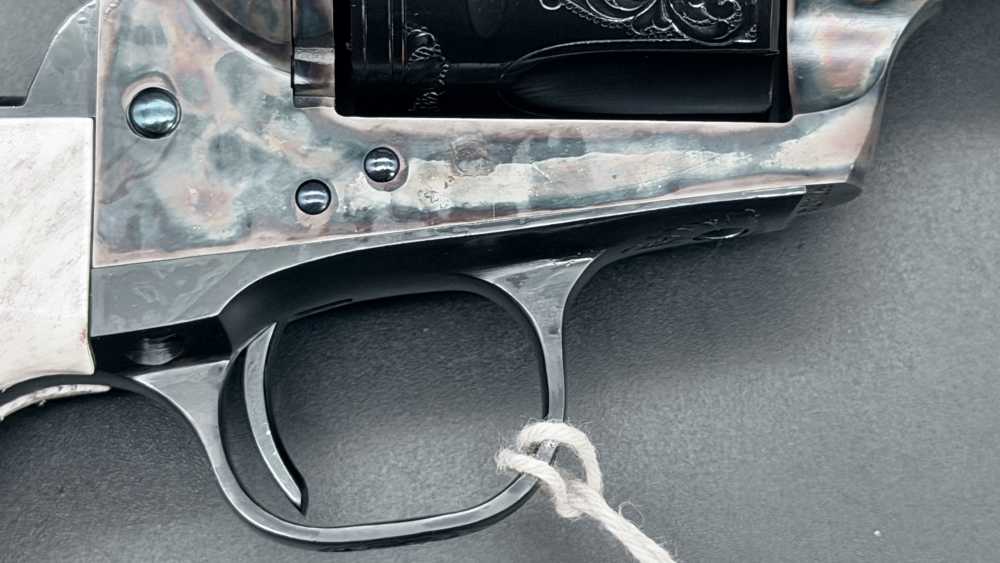 Colt SAA Single Action Army CNC 45 45LC LC ENGRAVED STUNNER 1 / 75  LAYAWAY-img-23