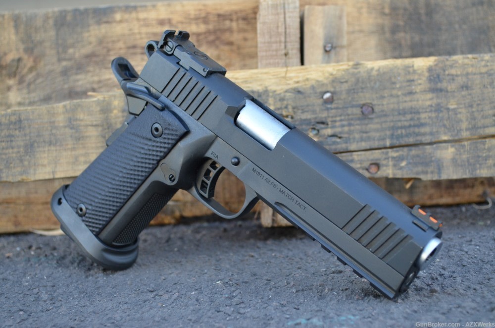 Rock Island Armory Pro Ultra Match 9mm 17+1 G10 56645 1911 LPA Sight-img-2